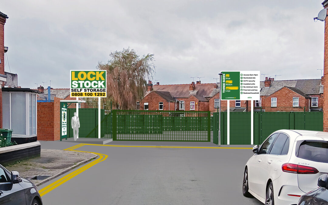 Crewe site entrance