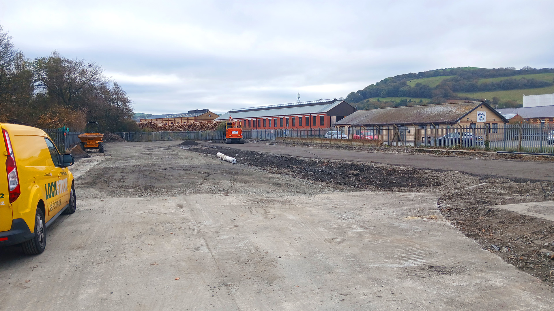 Lock Stock transport and delivery lorry